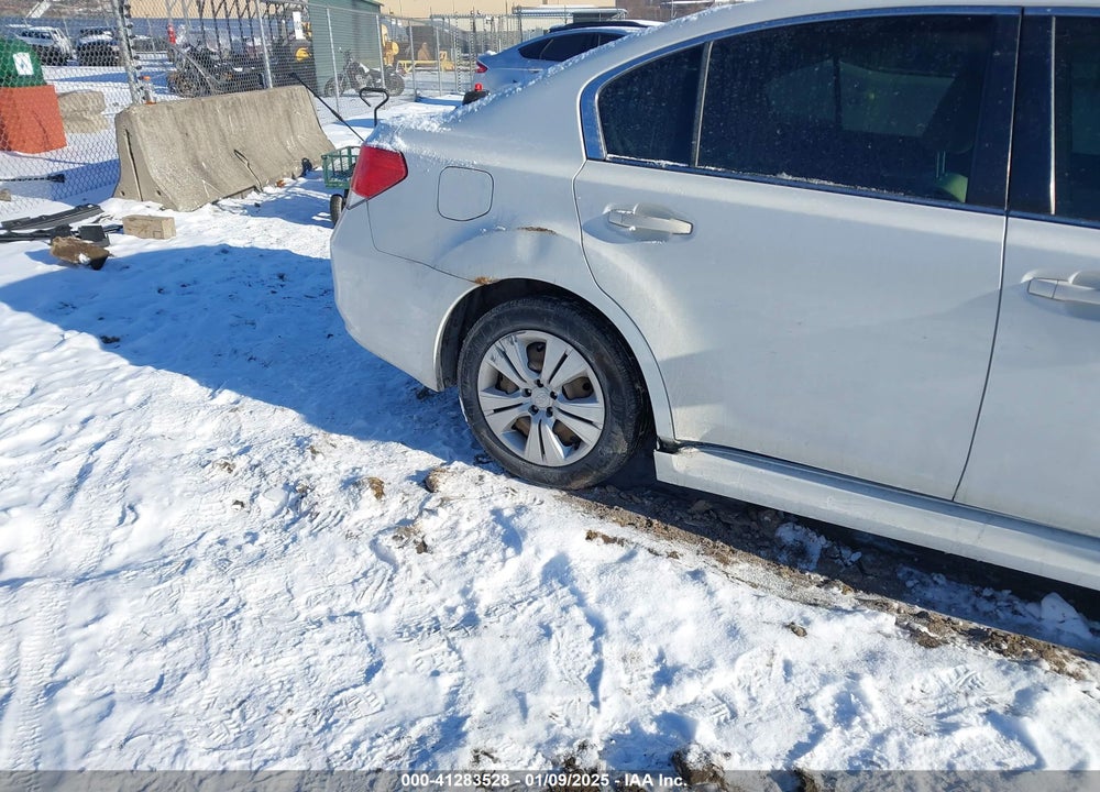 2012 SUBARU LEGACY VIN: 4S3BMBA6XC3003907
