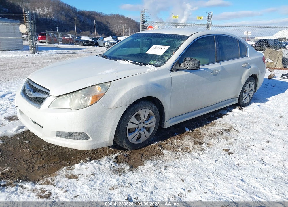 2012 SUBARU LEGACY VIN: 4S3BMBA6XC3003907