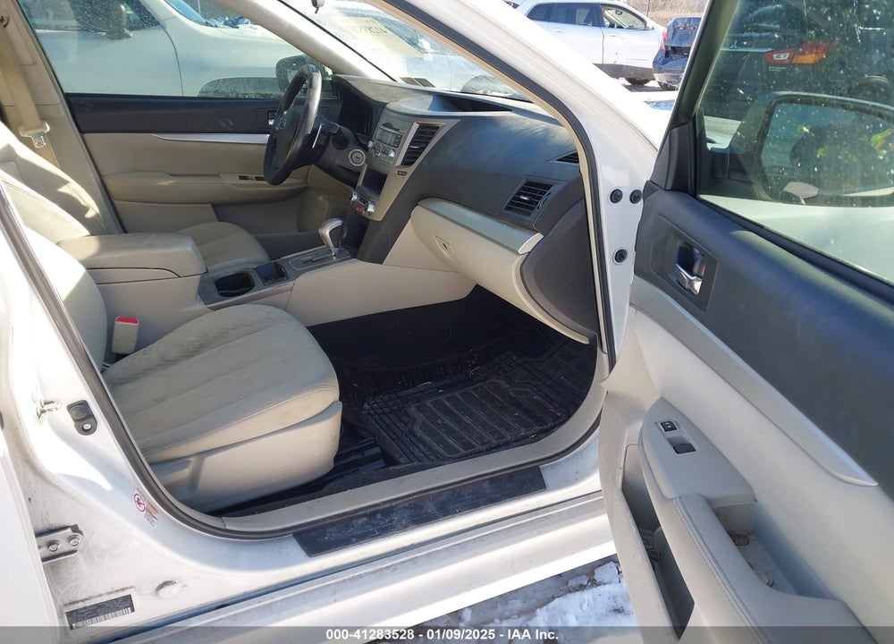 2012 SUBARU LEGACY VIN: 4S3BMBA6XC3003907