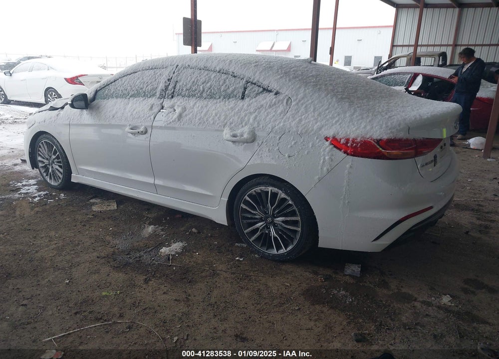 2018 HYUNDAI ELANTRA VIN: KMHD04LB6JU533160