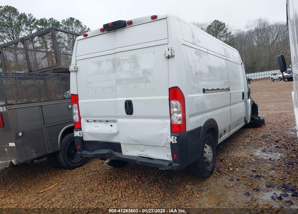2023 RAM PROMASTER 2500 HIGH ROOF 159 WB VIN: 3C6LRVDGXPE522764