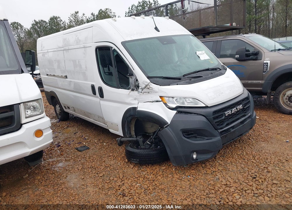 2023 RAM PROMASTER 2500 HIGH ROOF 159 WB VIN: 3C6LRVDGXPE522764