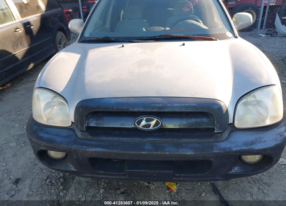 2005 HYUNDAI SANTA FE GLS VIN: KM8SC13D25U938582