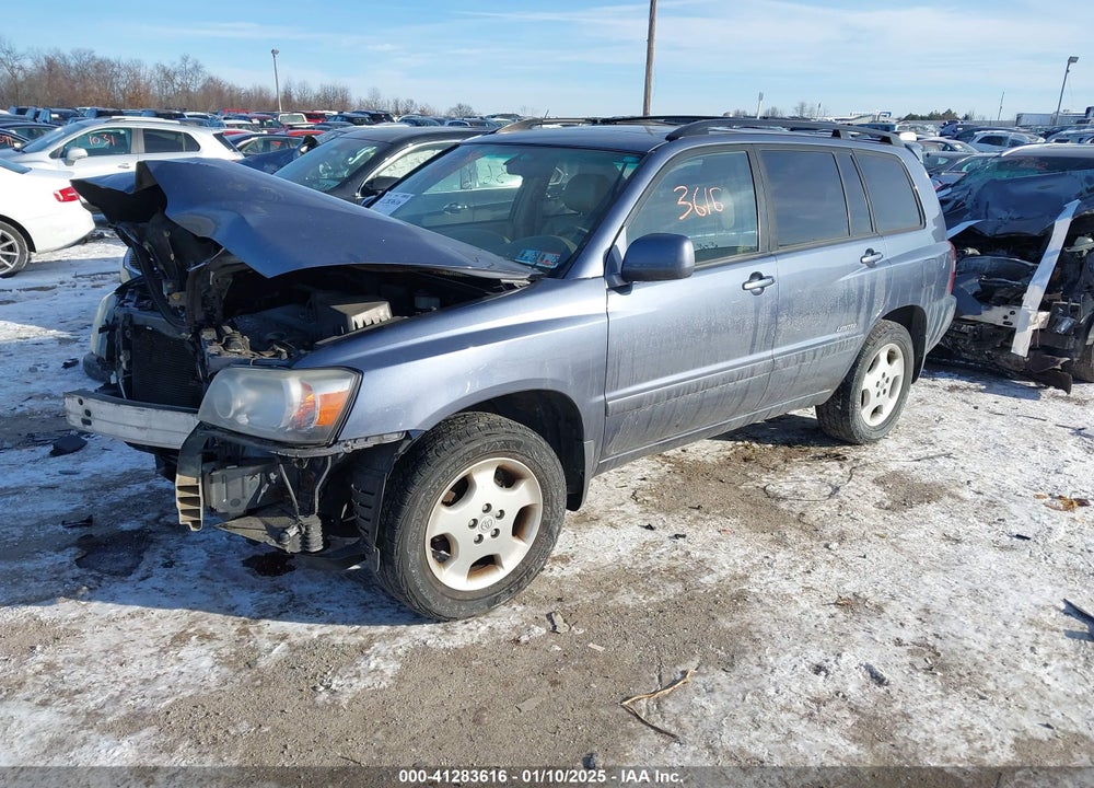 2007 TOYOTA HIGHLANDER LIMITED V6 VIN: JTEEP21A970204032
