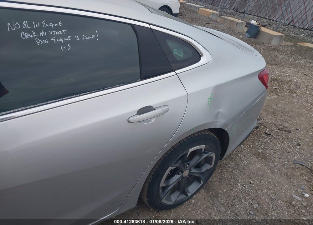 2022 CHEVROLET MALIBU FWD LT VIN: 1G1ZD5ST4NF162663