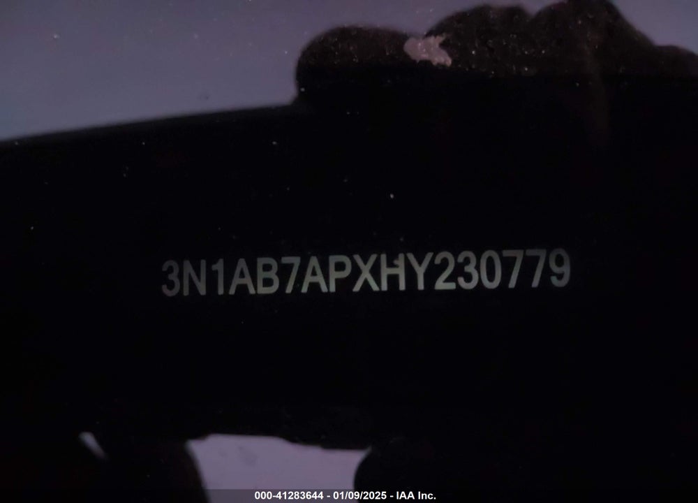 2017 NISSAN SENTRA SR VIN: 3N1AB7APXHY230779
