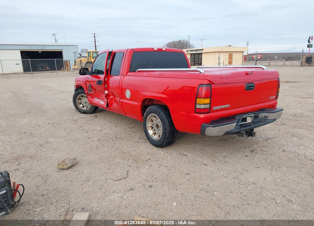 2005 GMC SIERRA 1500 SLT VIN: 1GTEC19T35Z355604