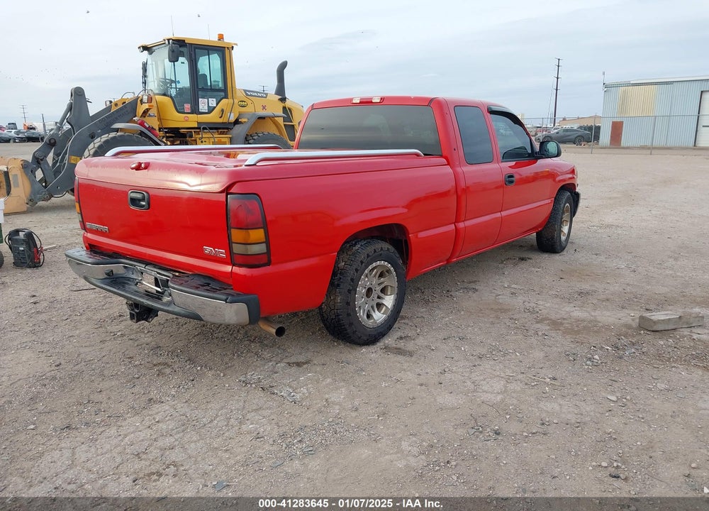 2005 GMC SIERRA 1500 SLT VIN: 1GTEC19T35Z355604