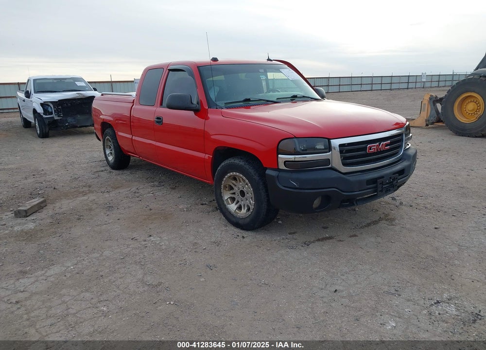 2005 GMC SIERRA 1500 SLT VIN: 1GTEC19T35Z355604