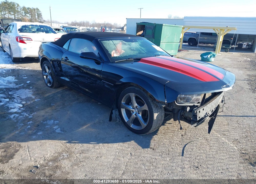 2013 CHEVROLET CAMARO 2LT VIN: 2G1FC3D39D9219275