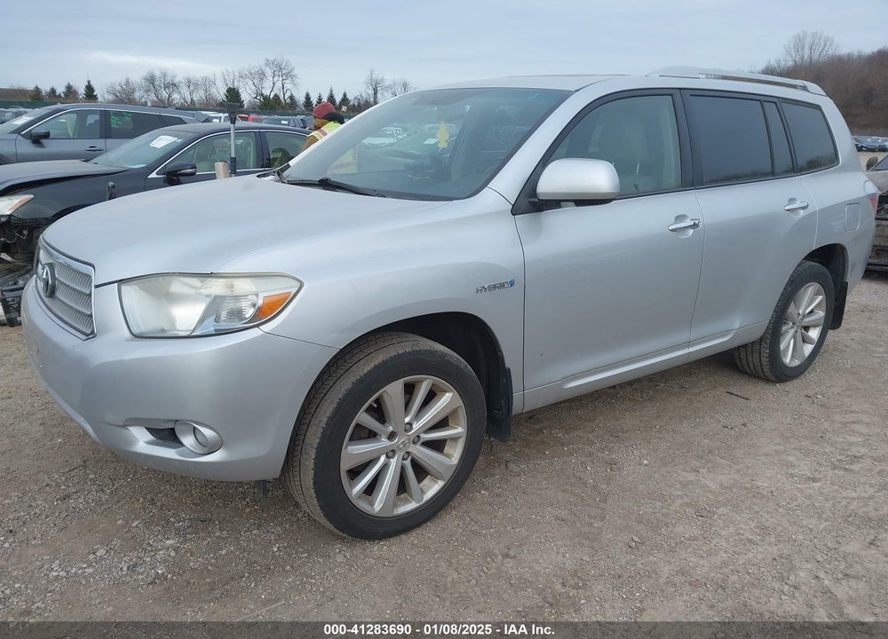 2008 TOYOTA HIGHLANDER HYBRID LIMITED VIN: JTEEW44A482009973