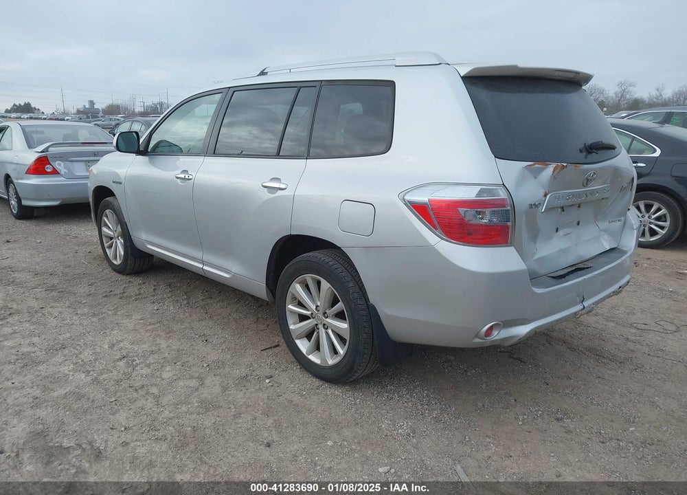 2008 TOYOTA HIGHLANDER HYBRID LIMITED VIN: JTEEW44A482009973