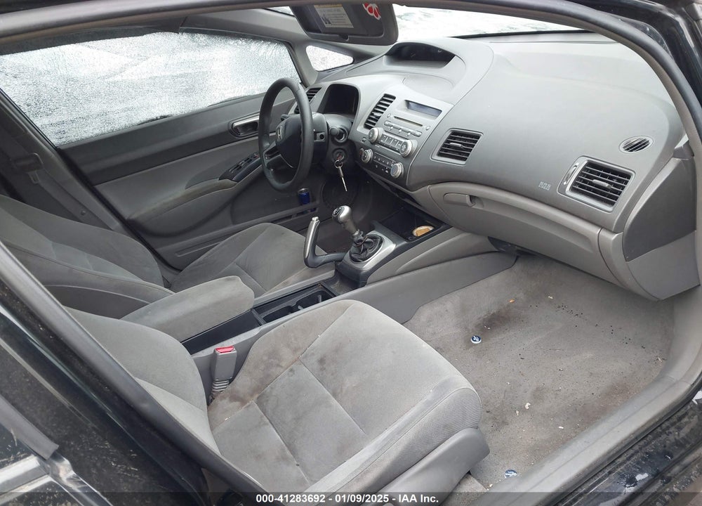 2007 HONDA CIVIC LX VIN: 1HGFA15507L063269
