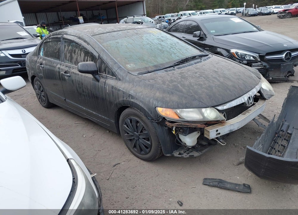 2007 HONDA CIVIC LX VIN: 1HGFA15507L063269