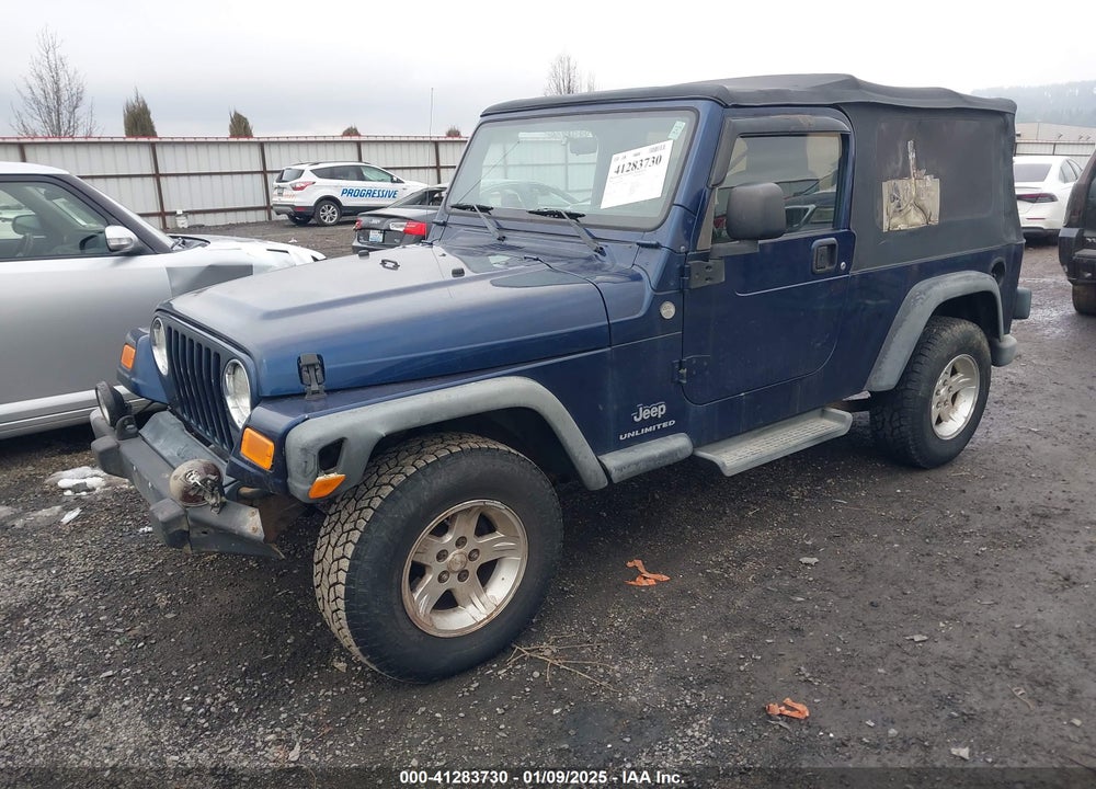 2004 JEEP WRANGLER / VIN: 1J4FA49S04P799885