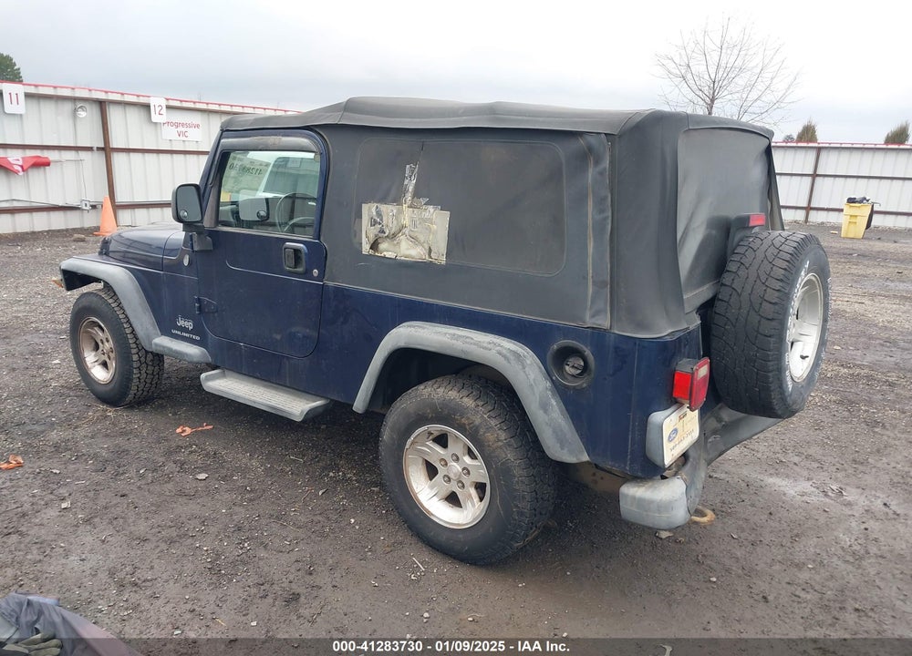 2004 JEEP WRANGLER / VIN: 1J4FA49S04P799885