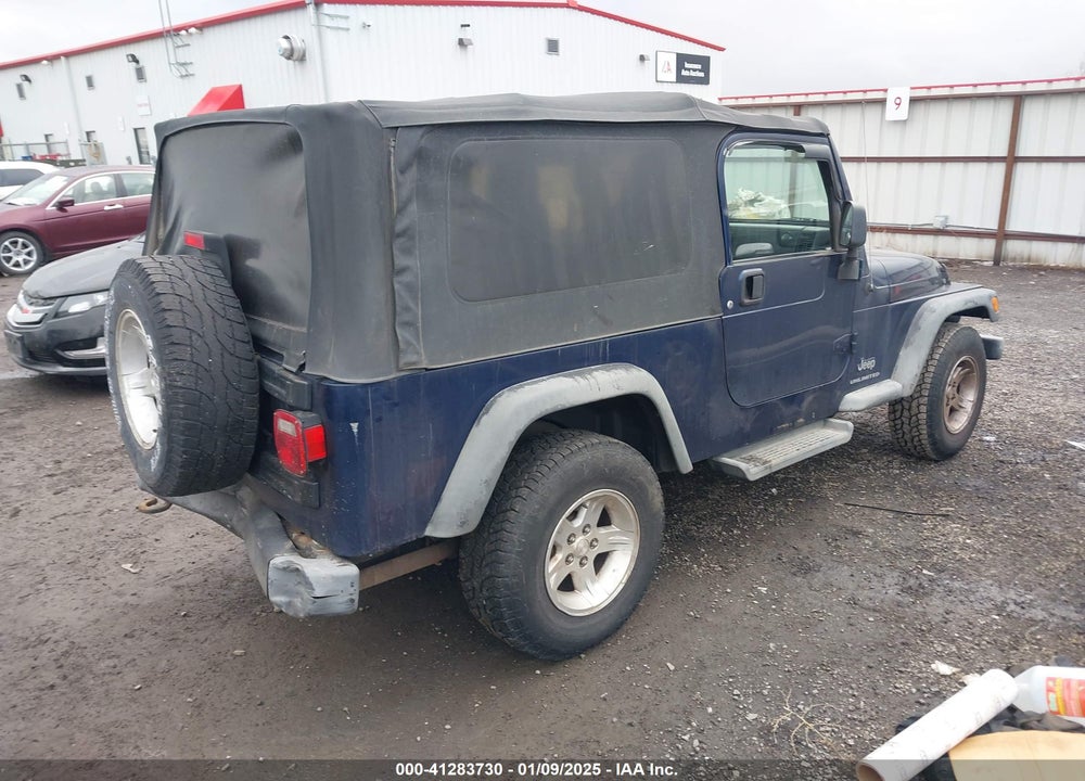 2004 JEEP WRANGLER / VIN: 1J4FA49S04P799885