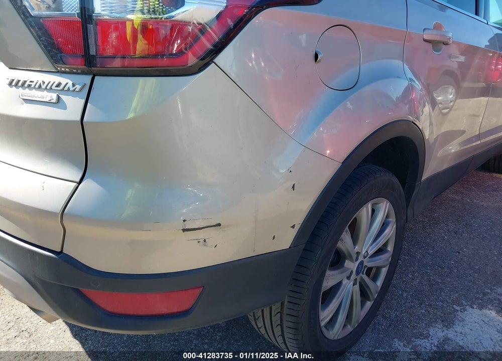 2017 FORD ESCAPE TITANIUM VIN: 1FMCU0JD7HUE46911