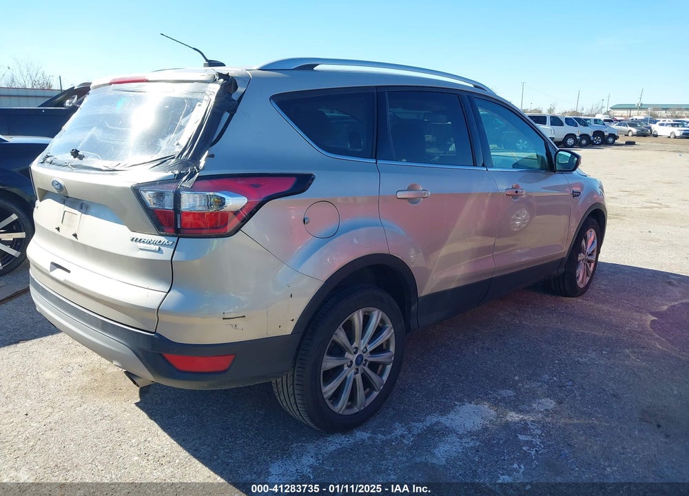 2017 FORD ESCAPE TITANIUM VIN: 1FMCU0JD7HUE46911