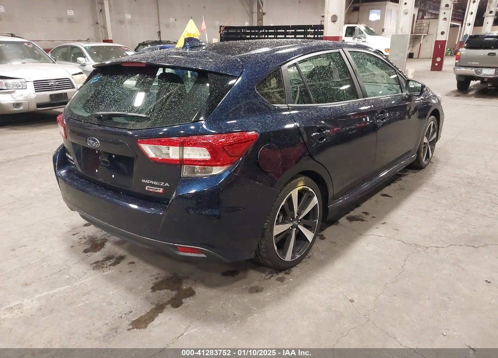 2019 SUBARU IMPREZA VIN: 4S3GTAM63K3708982
