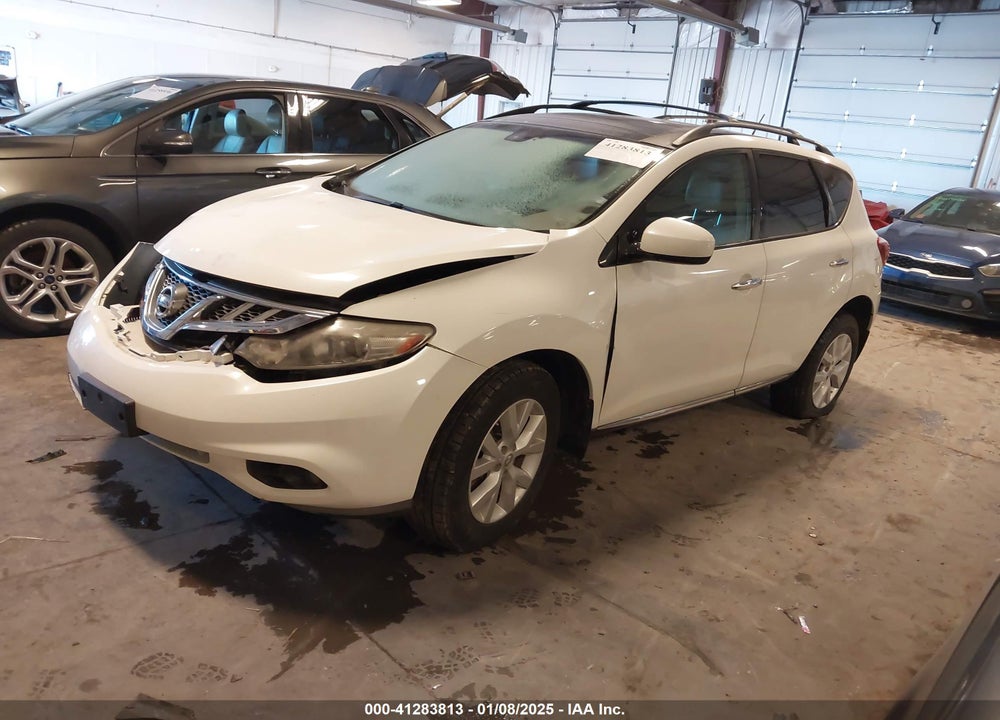 2012 NISSAN MURANO SL VIN: JN8AZ1MW8CW207675
