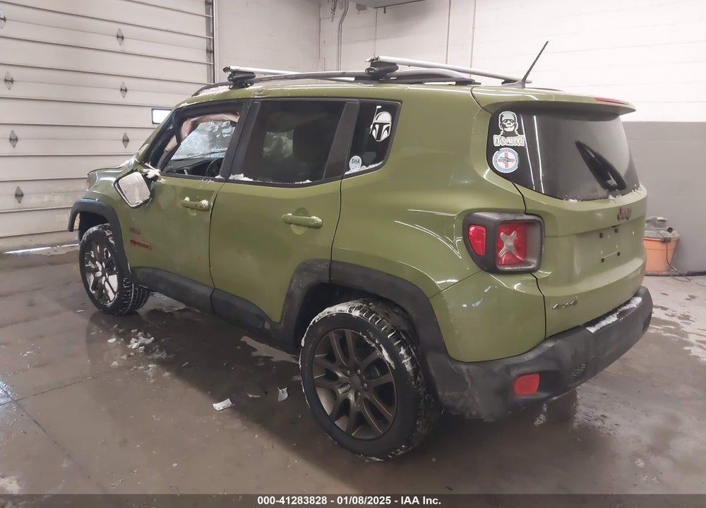 2016 JEEP RENEGADE 75TH ANNIVERSARY VIN: ZACCJBBTXGPC85369