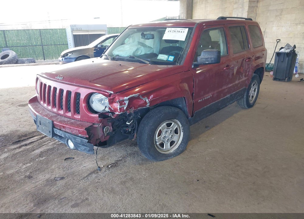 2016 JEEP PATRIOT SPORT VIN: 1C4NJRBB0GD691944