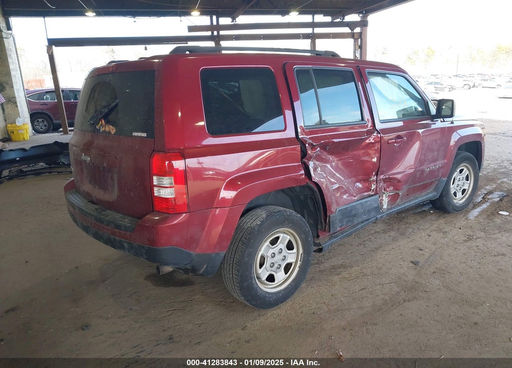 2016 JEEP PATRIOT SPORT VIN: 1C4NJRBB0GD691944