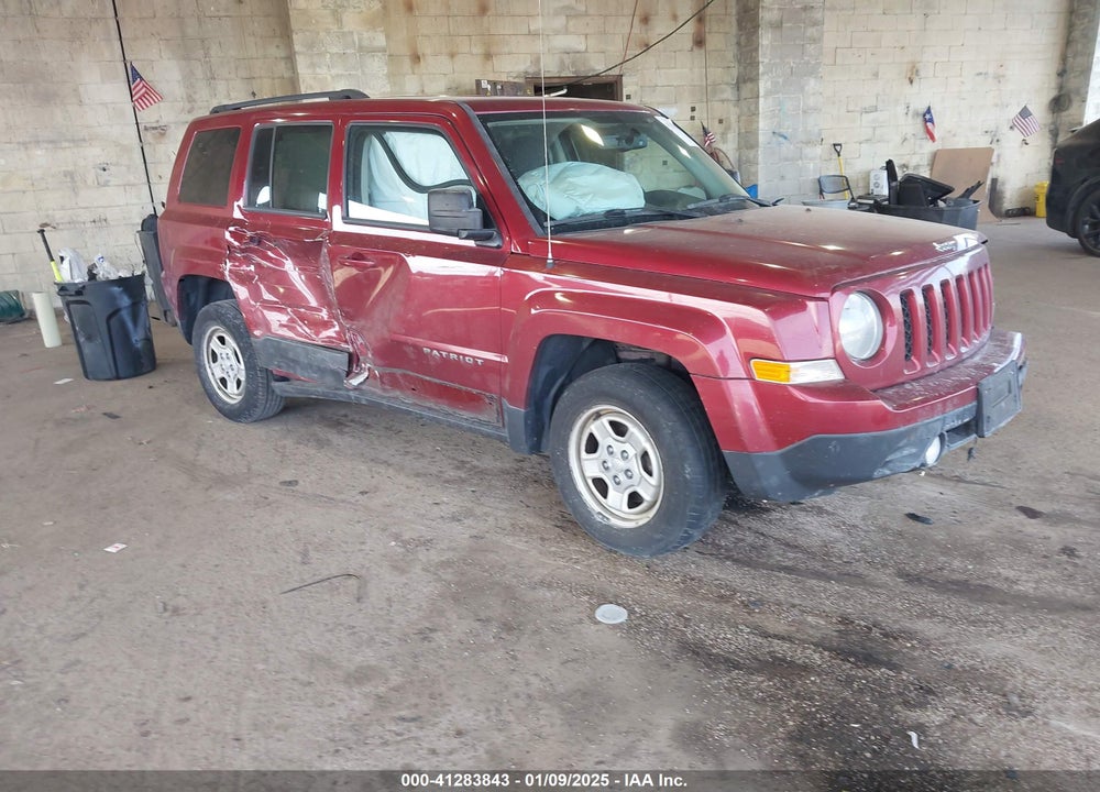 2016 JEEP PATRIOT SPORT VIN: 1C4NJRBB0GD691944