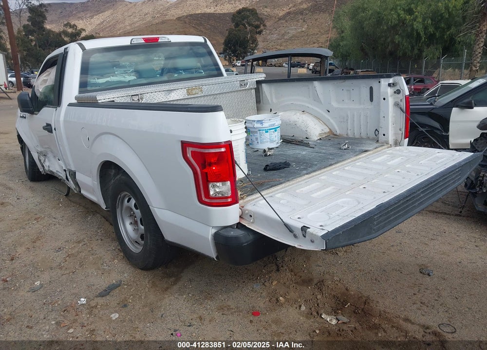 2016 FORD F-150 VIN: 1FTMF1C87GKD89418