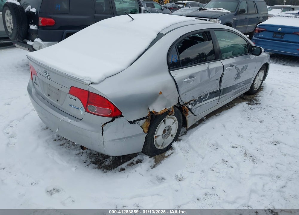 2007 HONDA CIVIC HYBRID VIN: JHMFA36217S000328