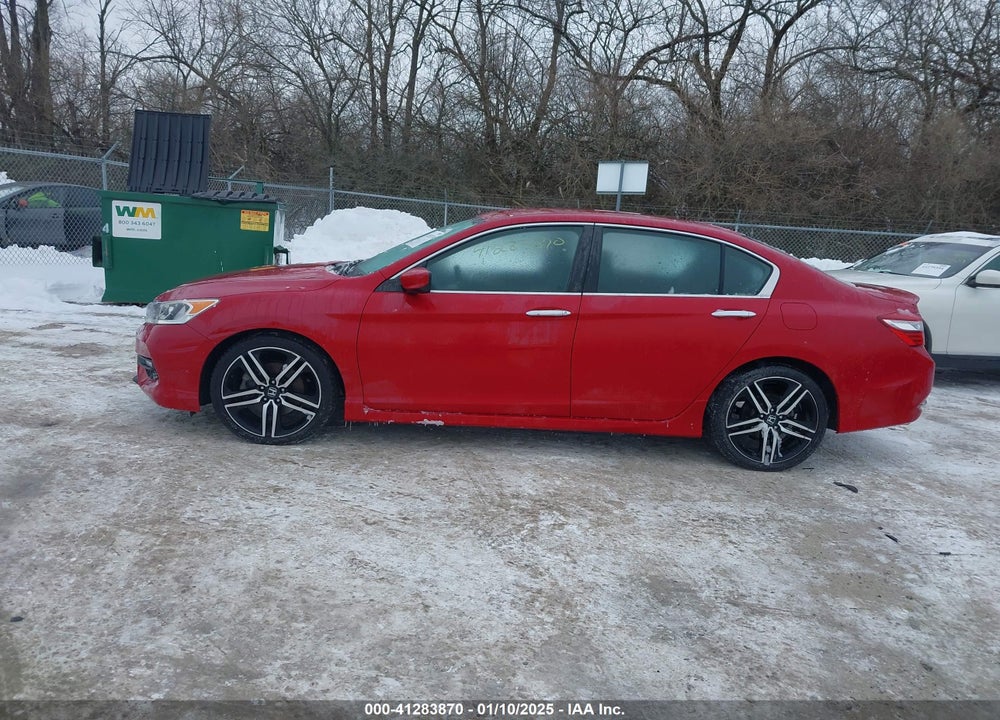 2016 HONDA ACCORD VIN: 1HGCR2F50GA193239
