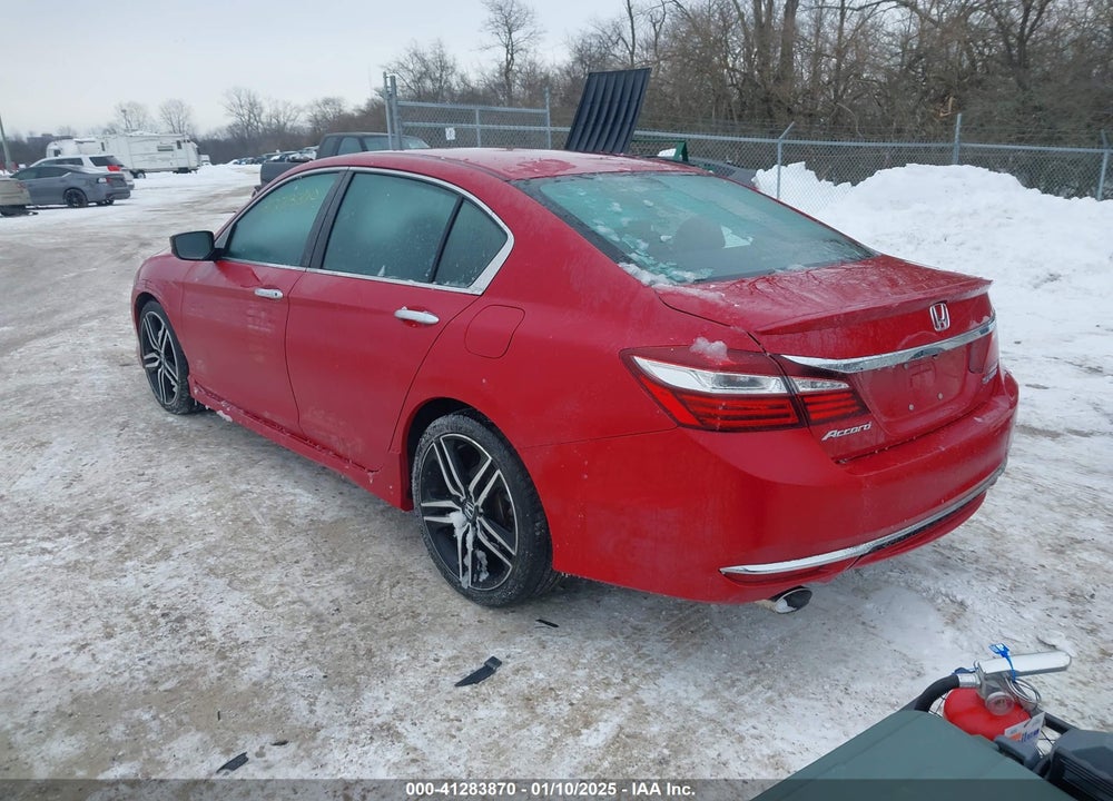 2016 HONDA ACCORD VIN: 1HGCR2F50GA193239