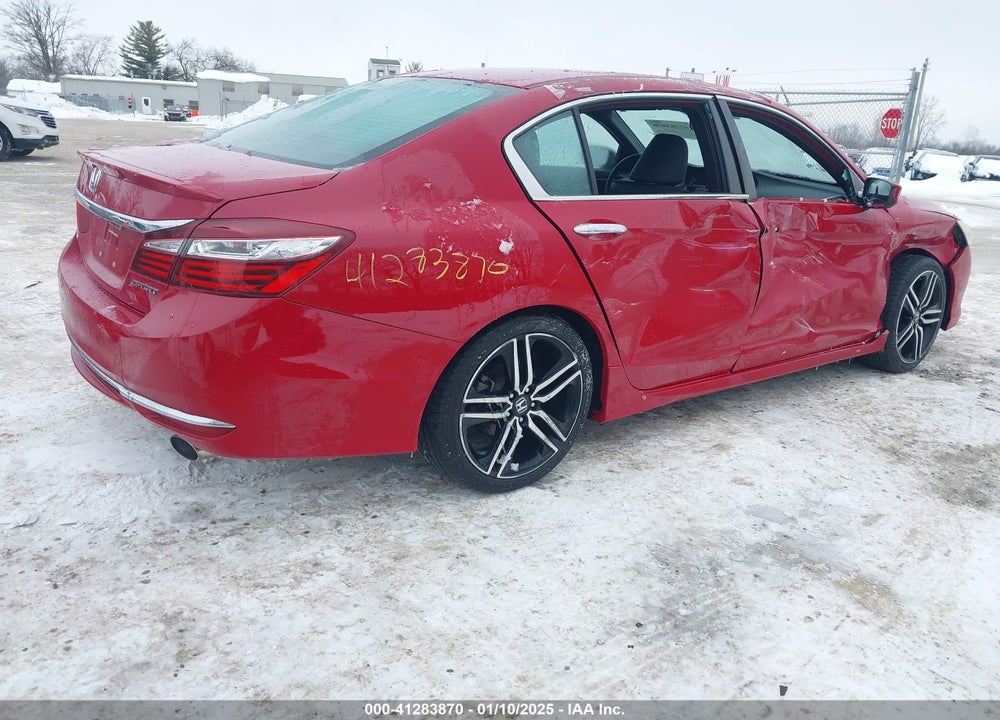 2016 HONDA ACCORD VIN: 1HGCR2F50GA193239