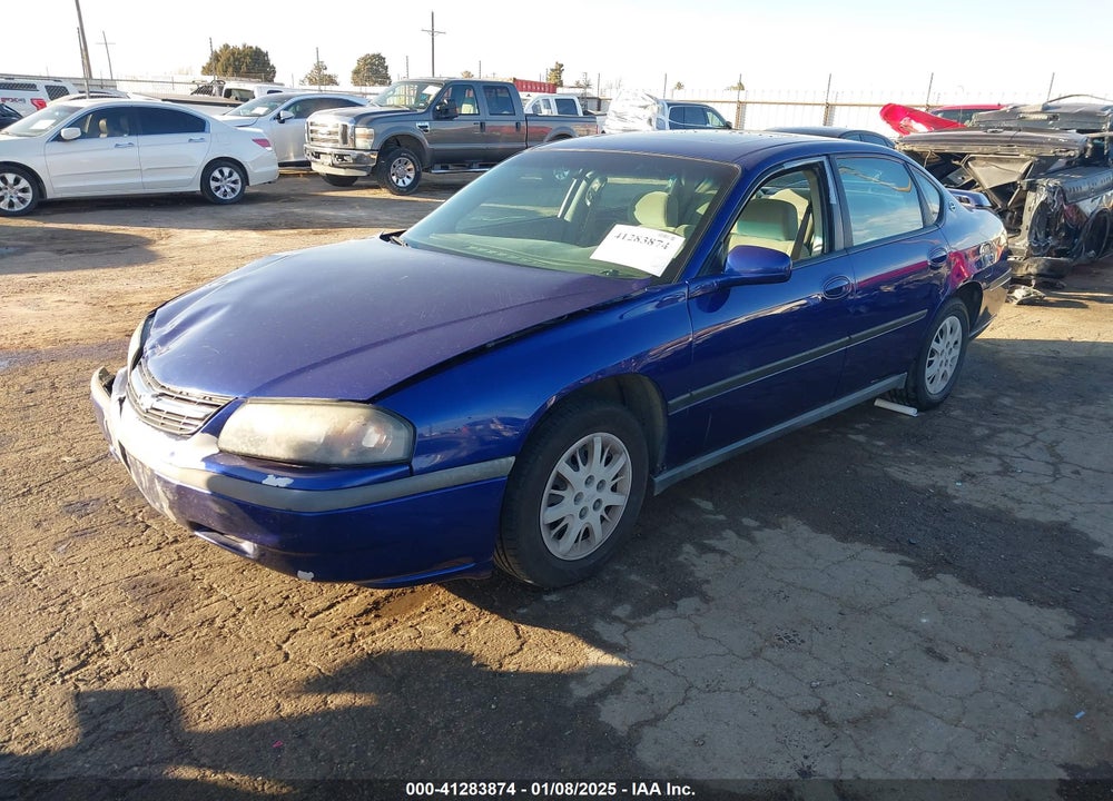 2005 CHEVROLET IMPALA VIN: 2G1WF52E959224484