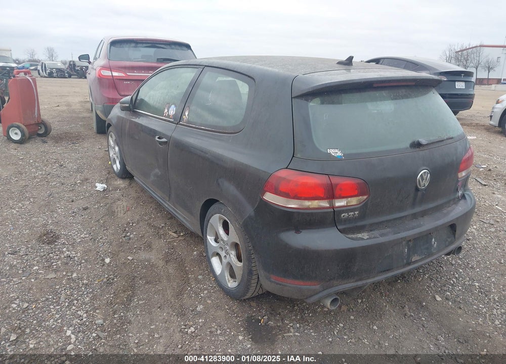 2010 VOLKSWAGEN GTI VIN: WVWFV7AJ6AW111646