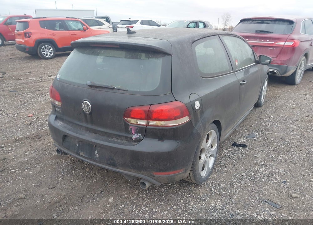 2010 VOLKSWAGEN GTI VIN: WVWFV7AJ6AW111646