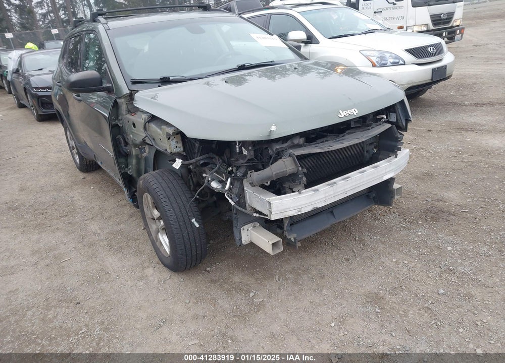 2018 JEEP COMPASS SPORT 4X4 VIN: 3C4NJDAB7JT191740