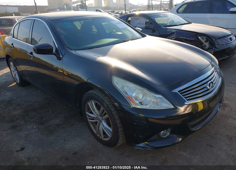 2012 INFINITI G25 X VIN: JN1DV6AR0CM860774