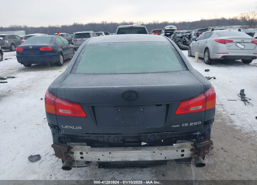 2006 LEXUS IS 250 VIN: JTHCK262862007074