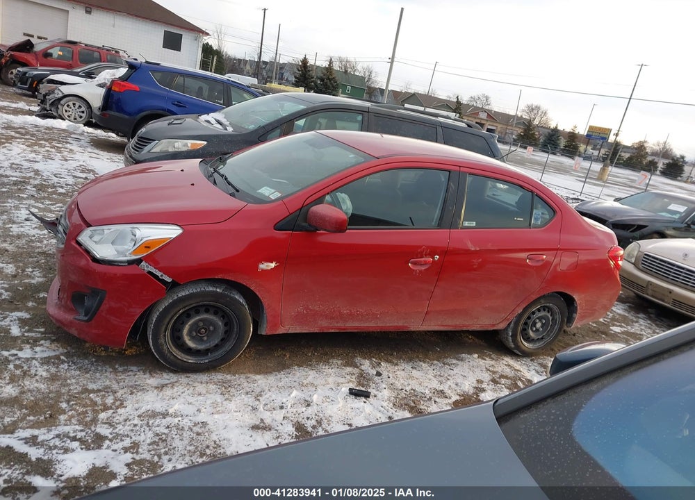 2017 MITSUBISHI MIRAGE G4 ES VIN: ML32F3FJ7HHF10535