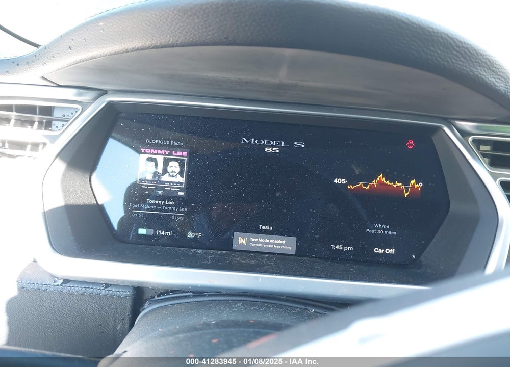 2013 TESLA MODEL S VIN: 5YJSA1CNXDFP18925