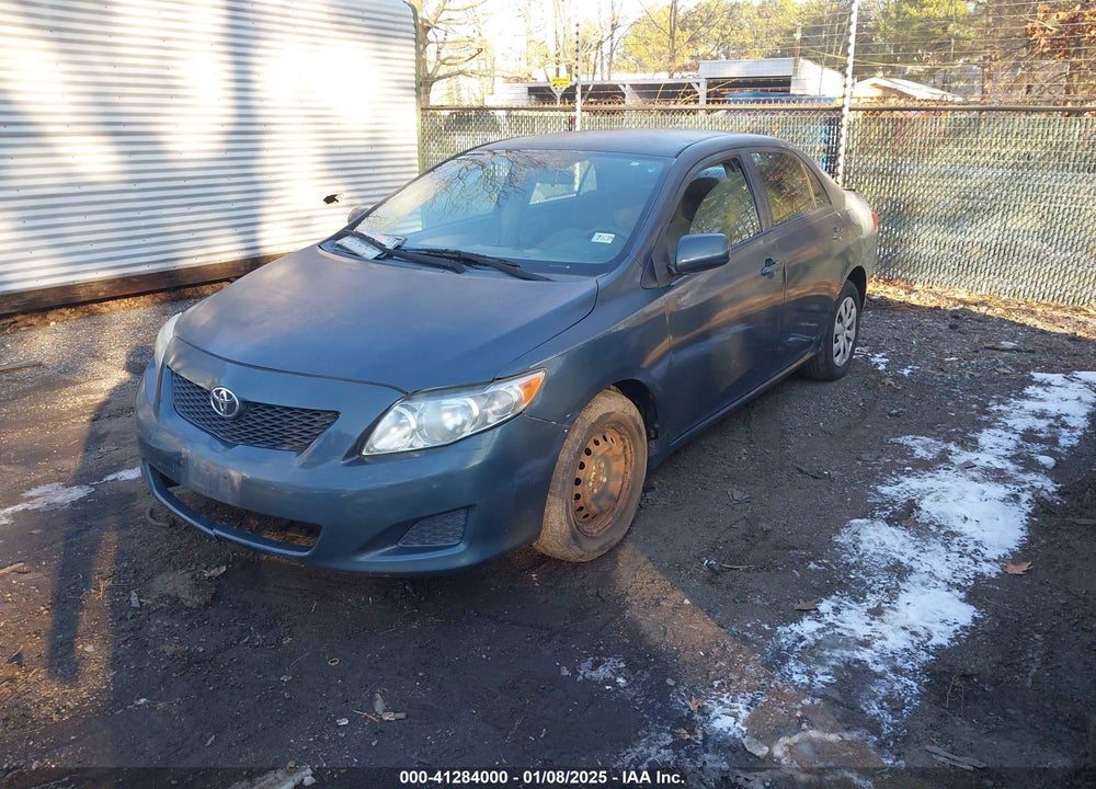 2009 TOYOTA COROLLA VIN: 2T1BU40E39C101987