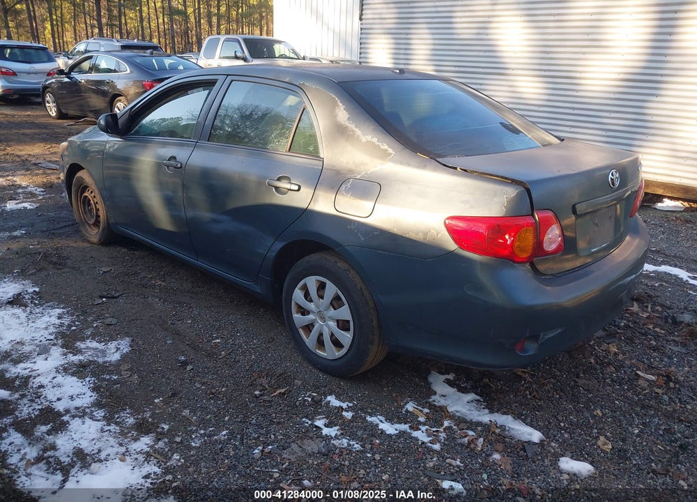 2009 TOYOTA COROLLA VIN: 2T1BU40E39C101987