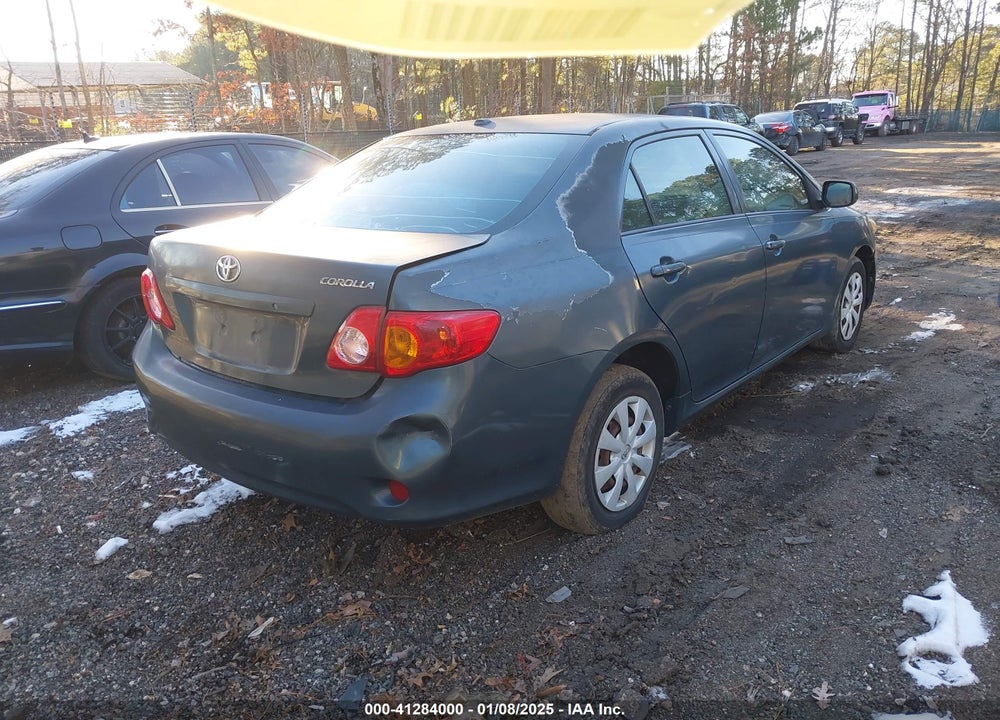 2009 TOYOTA COROLLA VIN: 2T1BU40E39C101987
