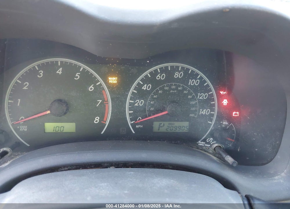 2009 TOYOTA COROLLA VIN: 2T1BU40E39C101987