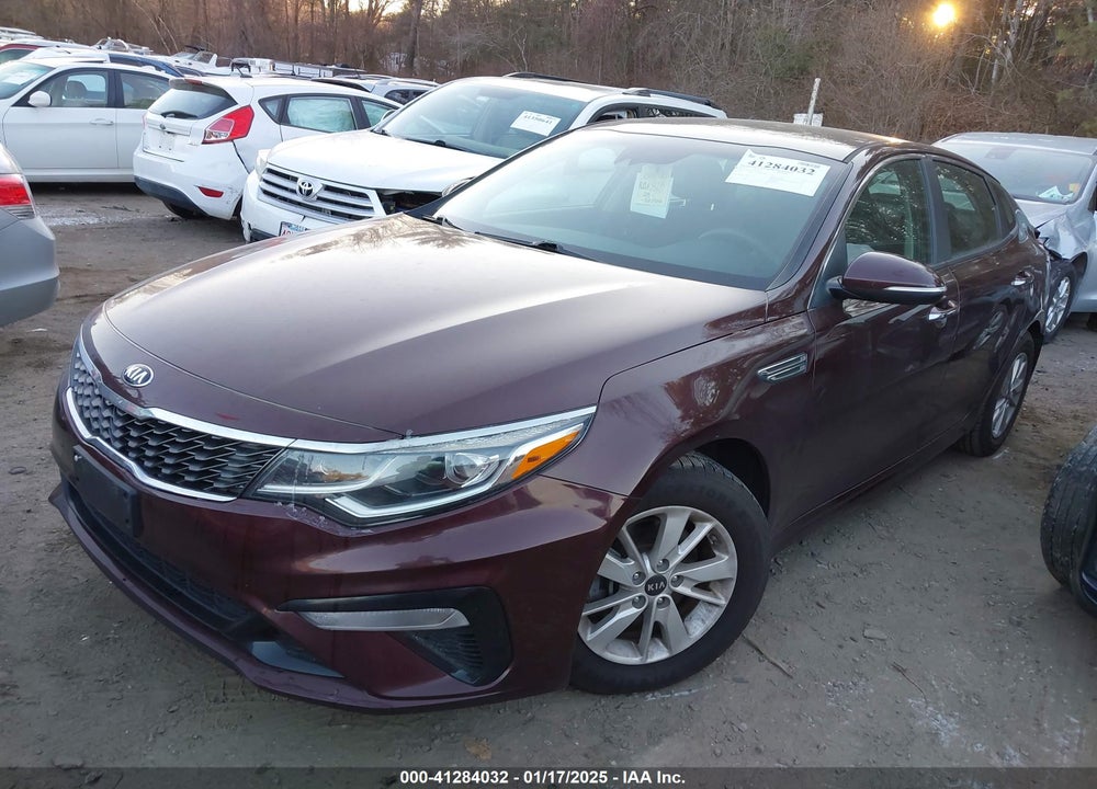 2019 KIA OPTIMA VIN: 5XXGT4L32KG278936