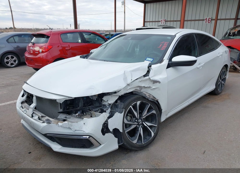 2019 HONDA CIVIC VIN: 19XFC2F67KE017395