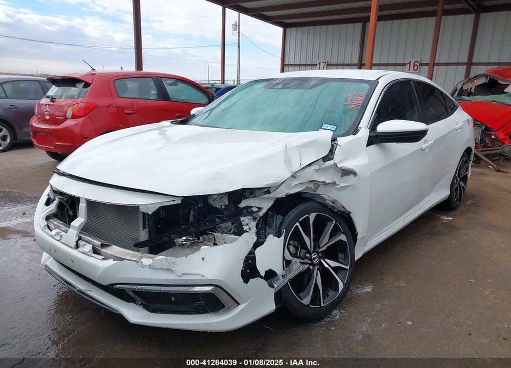 2019 HONDA CIVIC VIN: 19XFC2F67KE017395