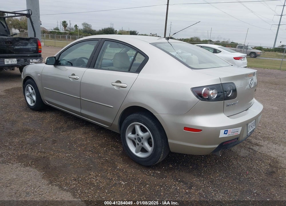 2008 MAZDA 3 VIN: JM1BK12F681777010